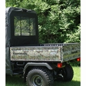 3 Star Black Zippered Rear Soft Panel - Kawasaki Mule 300, 3010
