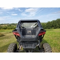 3 Star Black Zippered Rear Soft Panel - Polaris RZR PRO XP, Turbo R