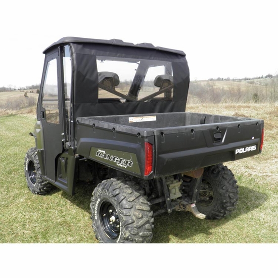 3 Star Black Zippered Rear Soft Panel - Yamaha Viking