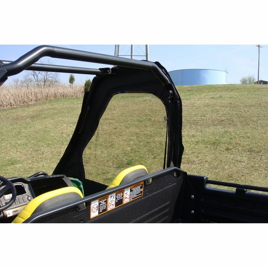 3 Star Black Zippered Soft Full Doors - 2010-14 John Deere Gator HPX, XUV 620, 625, 825, 850, 850 - alt image 1