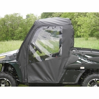 3 Star Black Zippered Soft Full Doors - 2010-15 Arctic Cat Prowler 700 HDX (round roll bar)