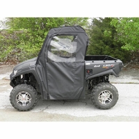 3 Star Black Zippered Soft Full Doors - 2015-21 Kymco UXV 450