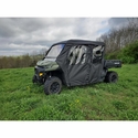 3 Star Black Zippered Soft Full Doors - Can Am Defender Max