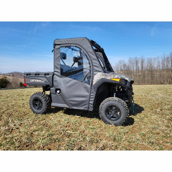 3 Star Black Zippered Soft Full Doors - CF Moto UForce 600 - alt image 0