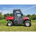 3 Star Black Zippered Soft Full Doors - Hisun HS 400, Coleman Outfitter 400