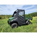 3 Star Black Zippered Soft Full Doors - Kawasaki Mule 4000, 4010