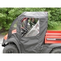 3 Star Black Zippered Soft Full Doors - Kawasaki Mule 600, 610