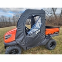 3 Star Black Zippered Soft Full Doors - Kubota RTV 400, 500