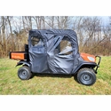3 Star Black Zippered Soft Full Doors - Kubota RTV X1140