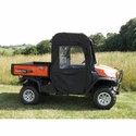 3 Star Black Zippered Soft Full Doors - Kubota RTV X900, X1120