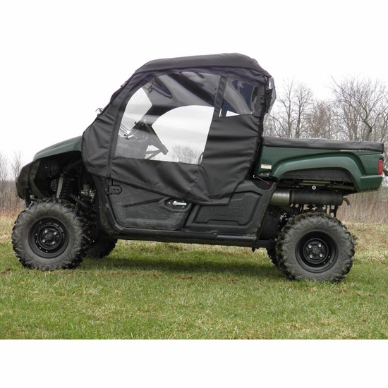 3 Star Black Zippered Soft Full Doors - Yamaha Viking 700 - alt image 0