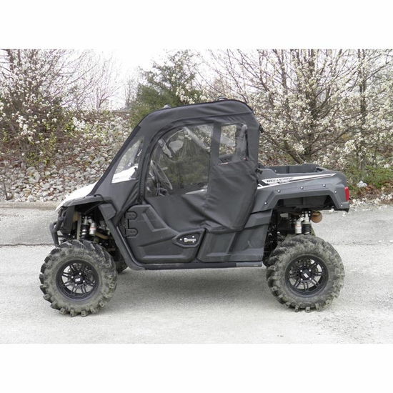 3 Star Black Zippered Soft Full Doors - Yamaha Wolverine