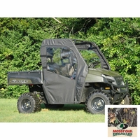 3 Star Camo Full Doors and Rear Window w/ Zippers - 2005-08 Polaris Ranger 500, 700