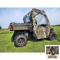 3 Star Camo Full Doors and Rear Window w/ Zippers - 2016-24 Full Size Polaris Ranger 570