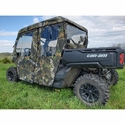 3 Star Camo Full Doors and Rear Window w/ Zippers - Can Am Defender Max