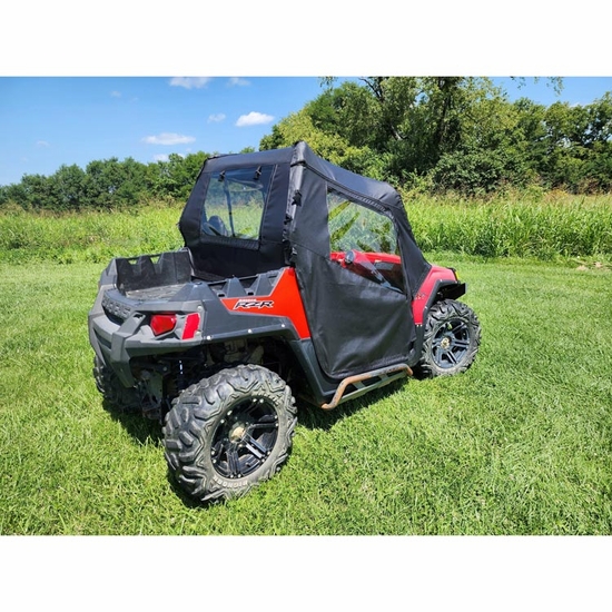 3 Star Camo Full Doors and Rear Window w/ Zippers - Polaris RZR 570, S 570, 800, S 800, XP 900 - alt image 1