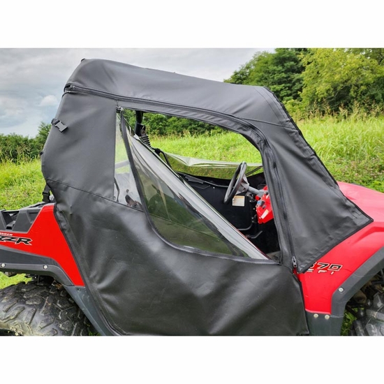 3 Star Camo Full Doors and Rear Window w/ Zippers - Polaris RZR 570, S 570, 800, S 800, XP 900 - alt image 2
