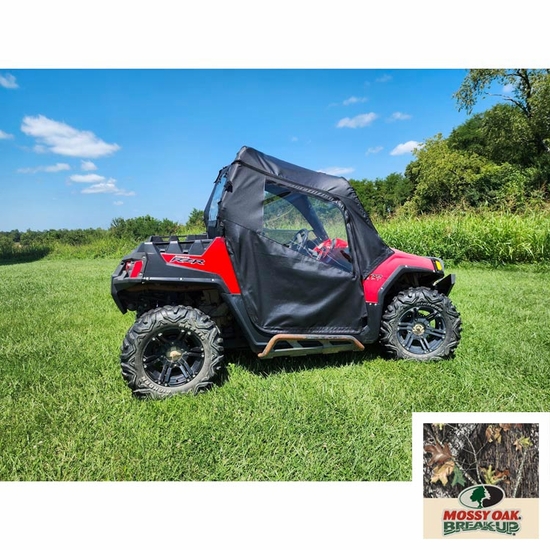 3 Star Camo Full Doors and Rear Window w/ Zippers - Polaris RZR 570, S 570, 800, S 800, XP 900