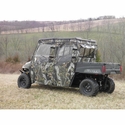 3 Star Camo Full Doors w/ Zippers and Rear Window - 2010-14 Full Size Polaris Ranger 800 Crew, 2016-24 Crew 570-6