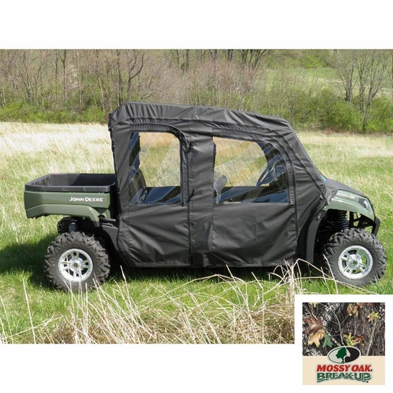 3 Star Camo Full Doors w/ Zippers and Rear Window - John Deere Gator XUV 550 S4, 560 S4, 590 S4
