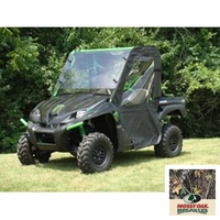 3 Star Camo Full Doors w/ Zippers and Rear Window - Kawasaki Teryx 750