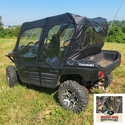 3 Star Camo Upper Doors w/ Zippers and Rear Window - Kawasaki Teryx4