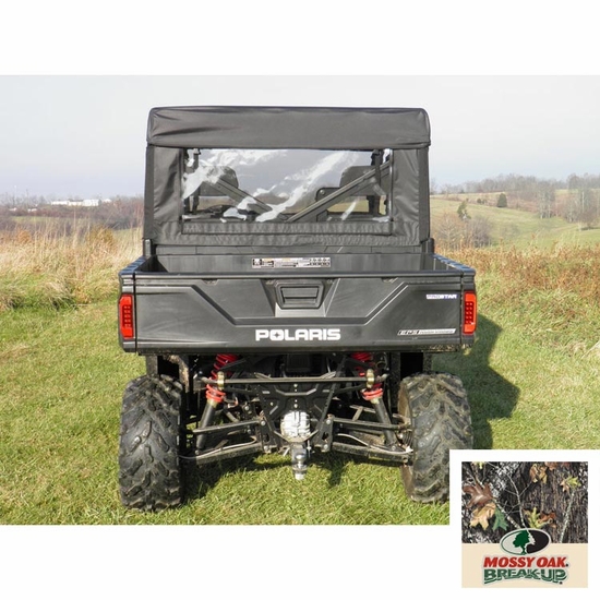3 Star Camo Rear Soft Panel - 2013-25 Full Size Polaris Ranger w/ Pro-Fit Cage