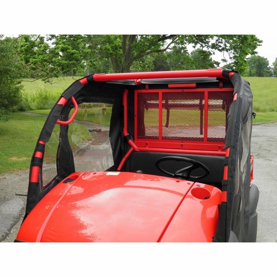 3 Star Camo Soft Doors and Zippered Rear Window - Kawasaki Mule SX - alt image 1