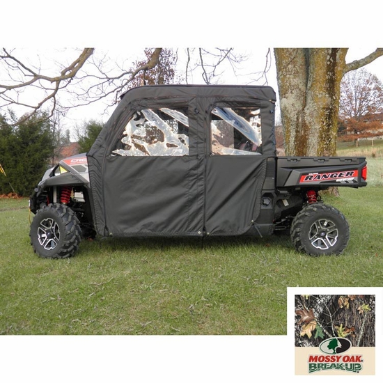 3 Star Camo Soft Full Doors - 2014-19 Full Size Polaris Ranger Crew w/ Pro-Fit Cage