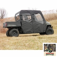 3 Star Camo Soft Full Doors and Rear Window - 2011-14 Mid Size Polaris Ranger 500, 570 Crew