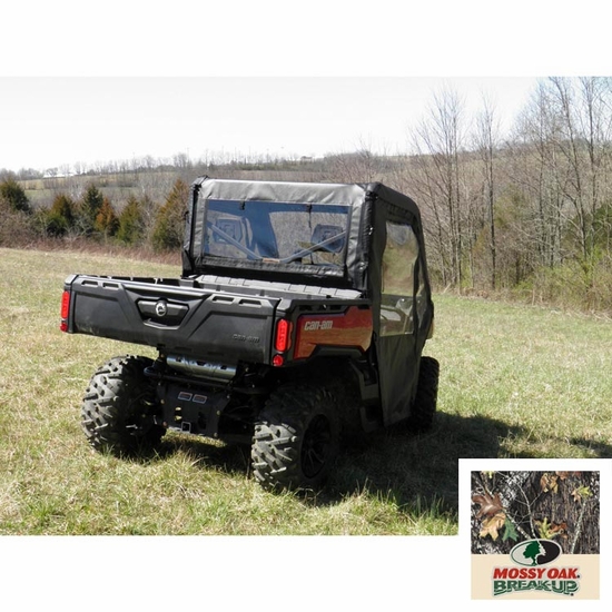 3 Star Camo Soft Full Doors and Rear Window - Can Am Defender