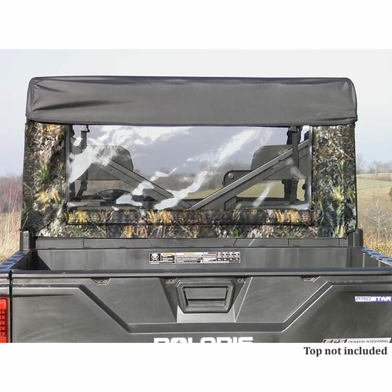 3 Star Camo Soft Full Doors and Rear Window w/ Zippers - 2019-25 Polaris Ranger Crew 1000, XP 1000 - alt image 1