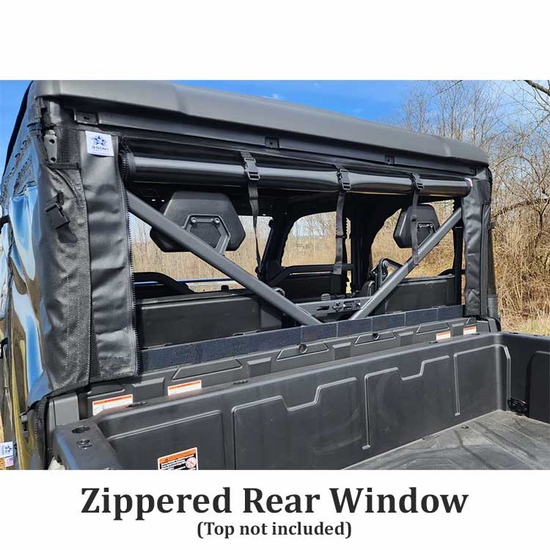 3 Star Camo Soft Full Doors and Rear Window w/ Zippers - CFMOTO UForce 1000 XL - alt image 2