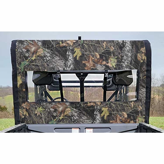 3 Star Camo Soft Full Doors and Rear Window w/ Zippers - Hisun HS 750 Crew - alt image 1