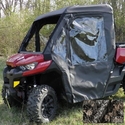 3 Star Camo Soft Full Doors and Rear Window w/ Zippers, Top - Can Am Defender