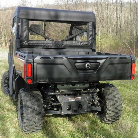 3 Star Camo Soft Full Doors and Rear Window w/ Zippers, Top - Can Am Defender - alt image 2