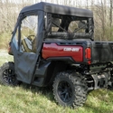 3 Star Camo Soft Full Doors and Rear Window w/ Zippers, Top - Can Am Defender