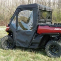 3 Star Camo Soft Full Doors and Rear Window w/ Zippers, Top - Can Am Defender