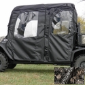 3 Star Camo Soft Full Doors and Rear Window w/ Zippers, Top - Kubota RTV X1140