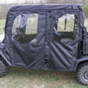 3 Star Camo Soft Full Doors and Rear Window w/ Zippers, Top - Kubota RTV X1140