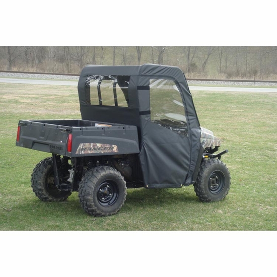 3 Star Camo Soft Full Doors and Zippered Rear Window - 2010-14 Mid Size Polaris Ranger 400, 500, 570, 800, EV - alt image 1