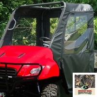 3 Star Camo Soft Full Doors and Zippered Rear Window - Honda Big Red