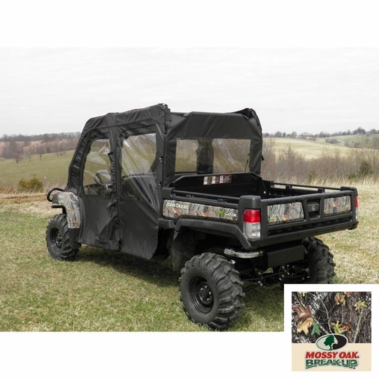 3 Star Camo Soft Full Doors and Zippered Rear Window - John Deere Gator XUV 825 S4, 855 S4