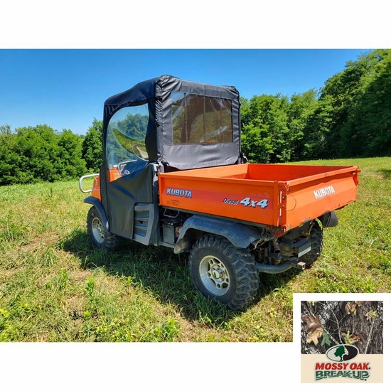 3 Star Camo Soft Full Doors and Zippered Rear Window - Kubota RTV 900