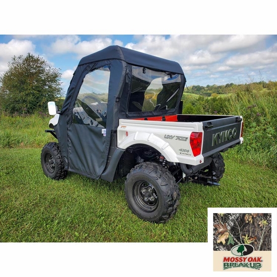 3 Star Camo Soft Full Doors and Zippered Rear Window - Kymco UXV 500
