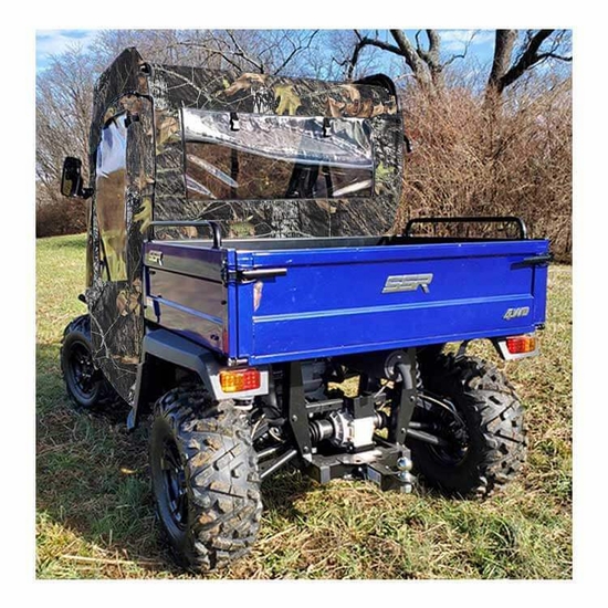 3 Star Camo Soft Full Doors and Zippered Rear Window - SSR Bison 200, 400 - alt image 1