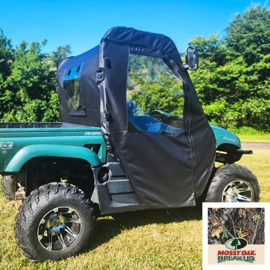 3 Star Camo Soft Full Doors and Zippered Rear Window - Yamaha Rhino