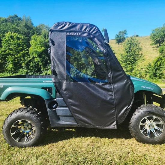 3 Star Camo Soft Full Doors and Zippered Rear Window - Yamaha Rhino - alt image 0