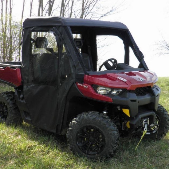 3 Star Camo Soft Full Doors, Zippered Rear Window and Top - Can Am Defender - alt image 0