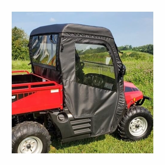 3 Star Camo Soft Full Doors, Zippered Rear Window and Top - Coleman Outfitter, Hisun HS 400 - alt image 1